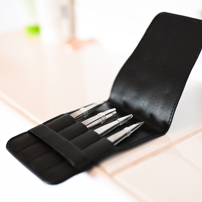 Professionella pincetter 4-pack